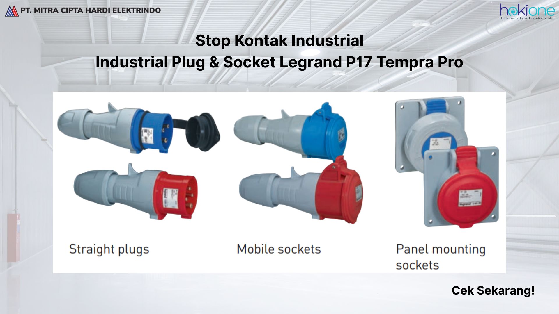 Stop Kontak Industrial Itu Apa? Yuk, Kenali Fungsi Industrial Plug & Socket Legrand P17!