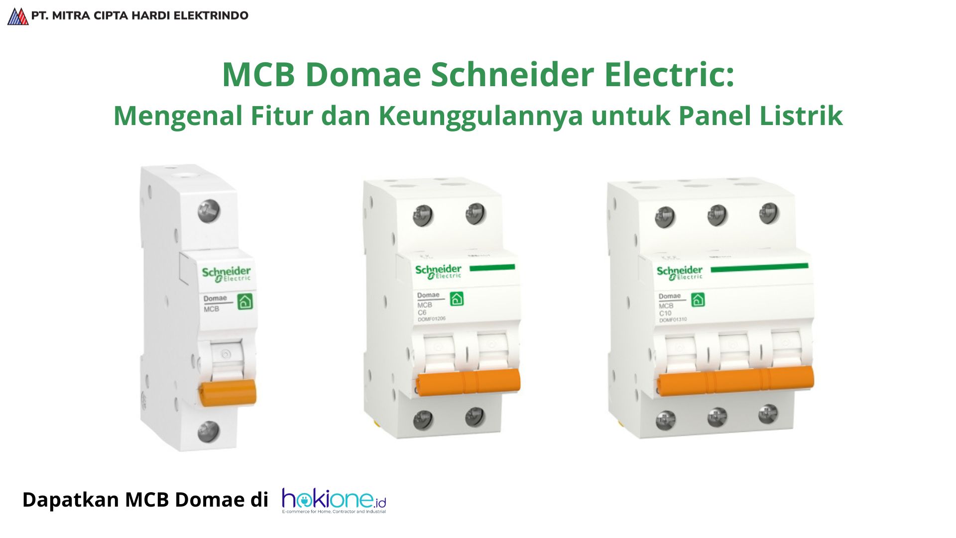 MCB Domae Schneider Electric: Mengenal Fitur dan Keunggulannya untuk Panel Listrik